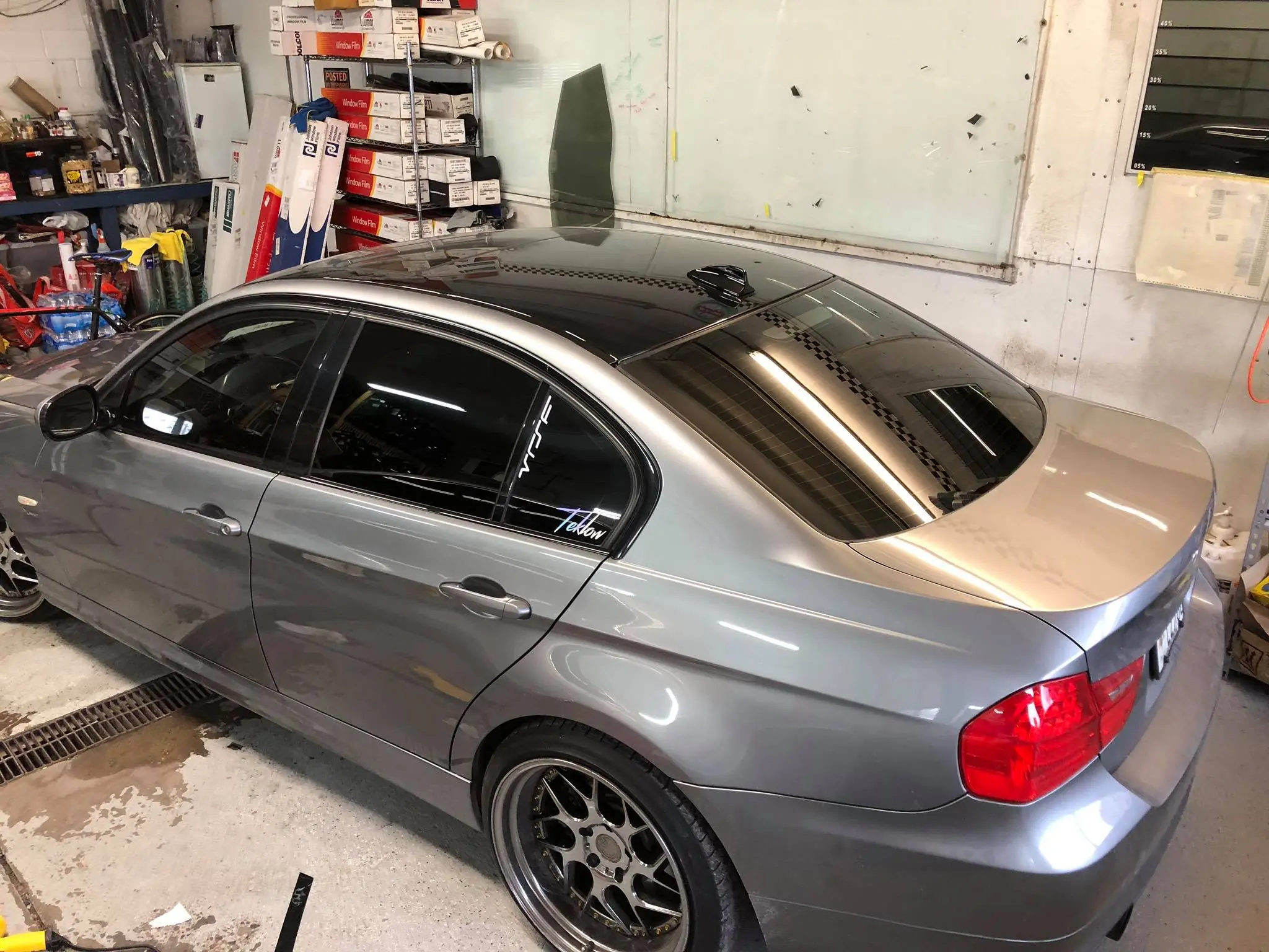 BMW window tint