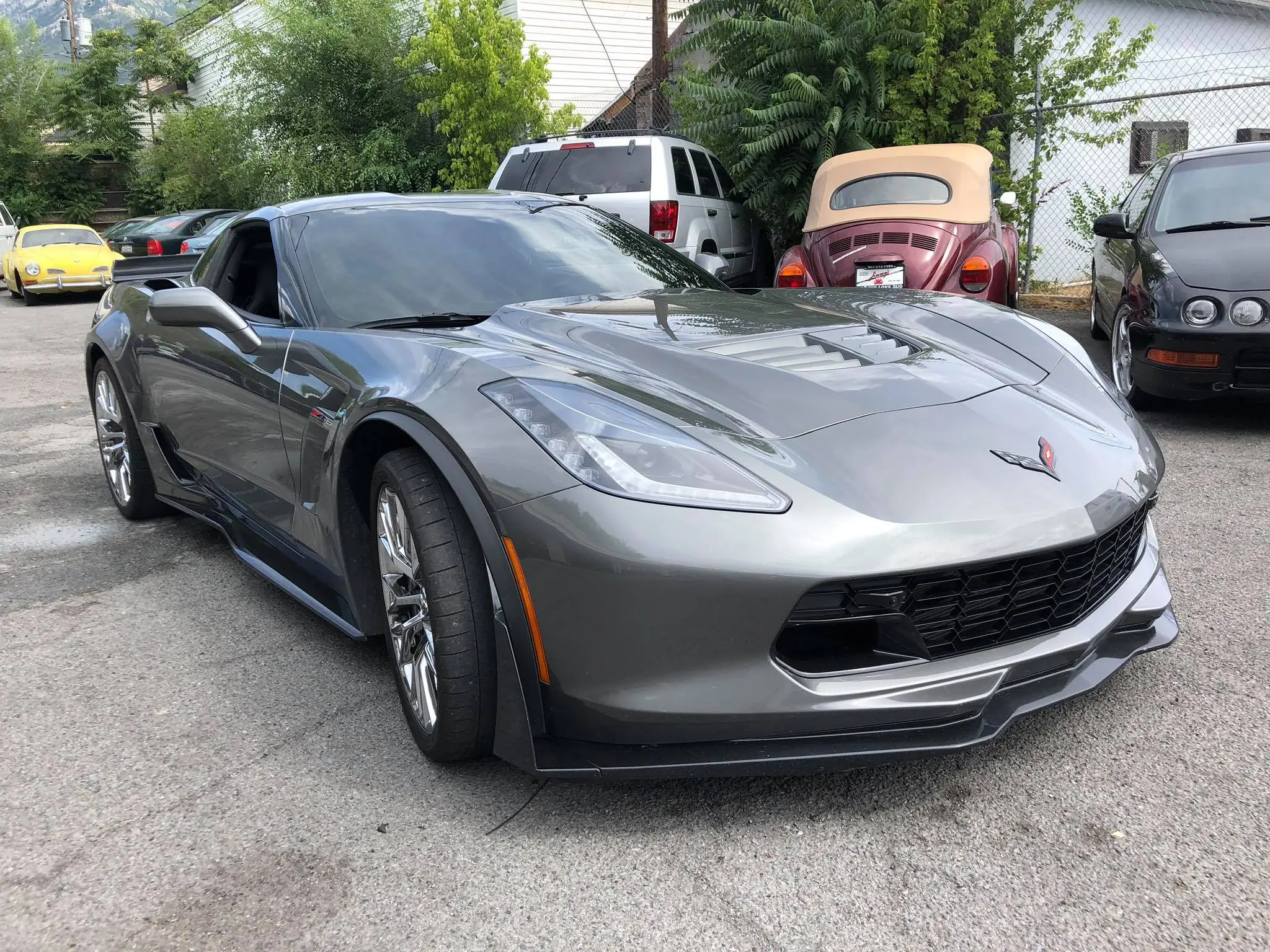 Corvette paint protection