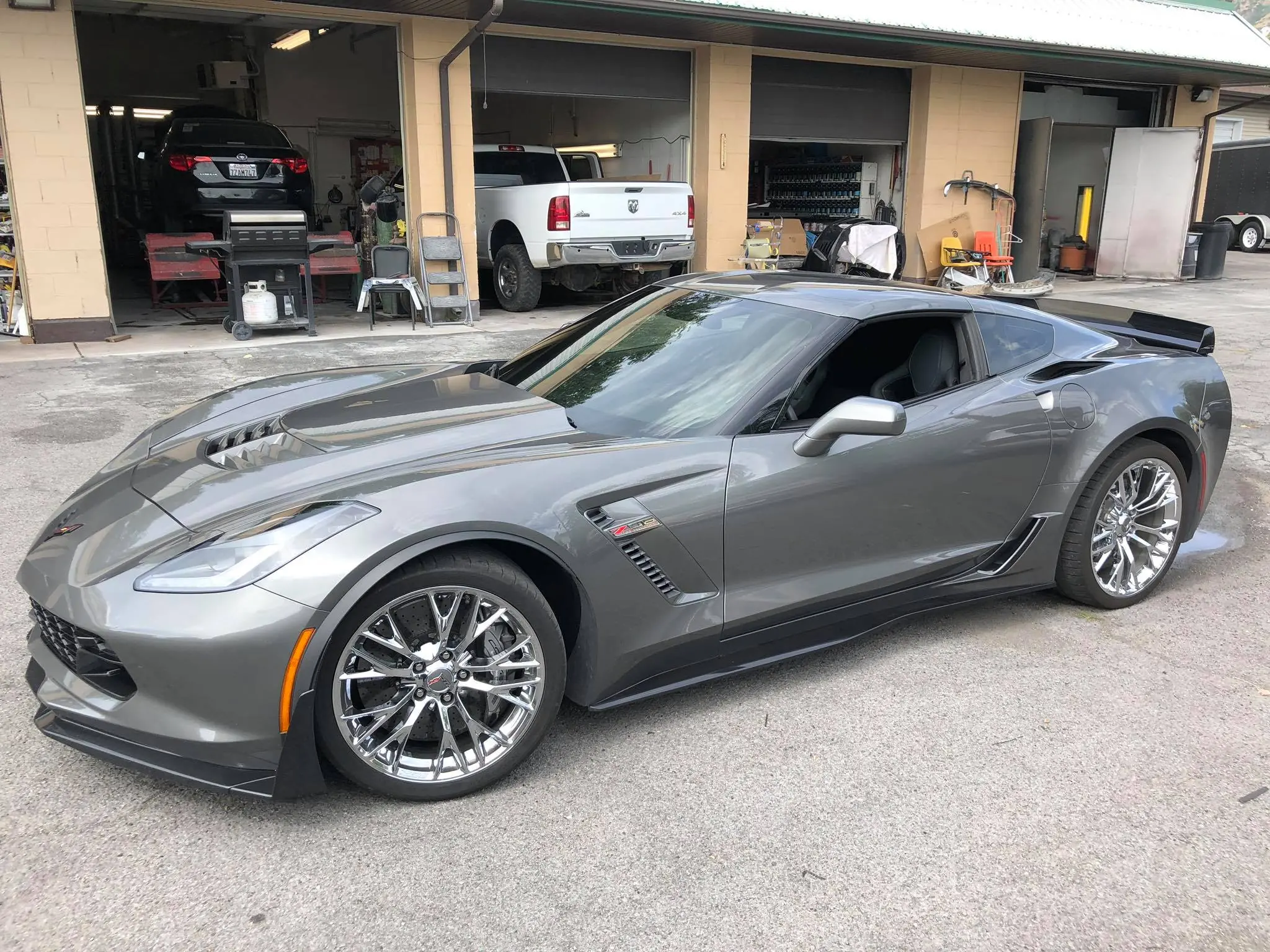 Corvette paint protection